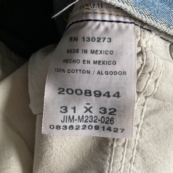 Men’s lee regular fit blue jeans - Picture 3 of 6